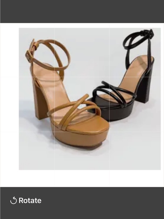 Anne Michelle Shoes - Platform Strappy Ankle‑Tie Sandals in Tan color only